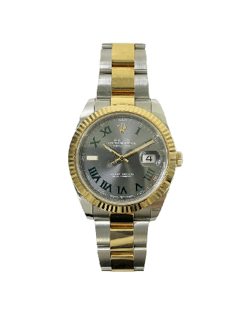 Rolex Datejust 126333 Green Roman Dial